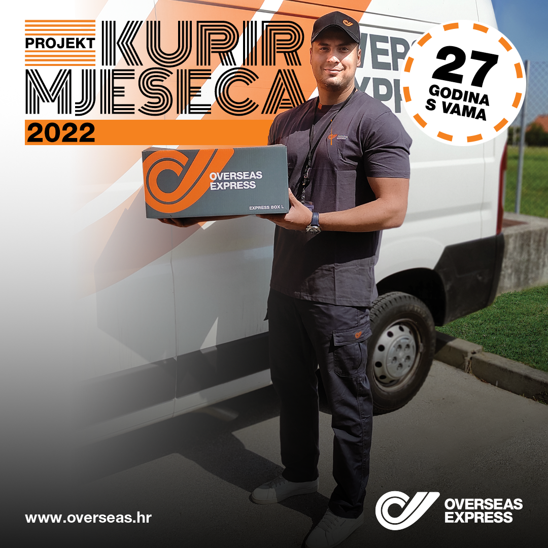 A new project for the title of 'Courier of the Month' begins in each regional Overseas Center!